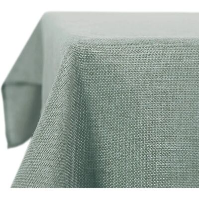 Toalha de mesa impermeável Deconovo verde escuro Toalha de mesa impermeável Deconovo verde escuro