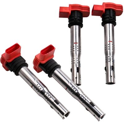 MAXPEEDINGRODS - 4x Zündspule für Audi A3 A4 A5 A6 A7 A8 R8 - Zündspule MAXPEEDINGRODS - 4x Zündspule für Audi A3 A4 A5 A6 A7 A8 R8 - Zündspule