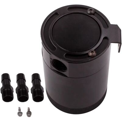 BFO - 3-Port Universal Baffled - Aluminum - 3/8 NPT - Oil Catch Can BFO - 3-Port Universal Baffled - Aluminum - 3/8 NPT - Oil Catch Can