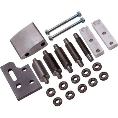 Unmarkierter Schleifbandschleifer 2x72 kleines Räder-Set Unmarkierter Schleifbandschleifer 2x72 kleines Räder-Set