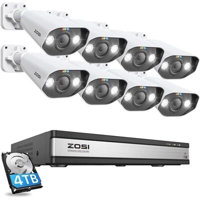 Zosi - 5MP Poe Kit - 16 canaux - Kit de vidéosurveillance - Publicité Zosi - 5MP Poe Kit - 16 canaux - Kit de vidéosurveillance - Publicité