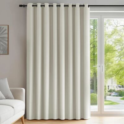 Deconovo Beige Chiaro Rideaux Occultants - 254x214 cm - Rideaux Deconovo Beige Chiaro Rideaux Occultants - 254x214 cm - Rideaux