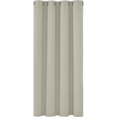 Rideaux occultants thermiques beige clair Deconovo - Rideaux occultants Rideaux occultants thermiques beige clair Deconovo - Rideaux occultants