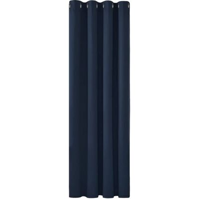 Cortina Navy Blue Deconovo - 132x160 cm - Cortina blackout para uso interno Cortina Navy Blue Deconovo - 132x160 cm - Cortina blackout para uso interno