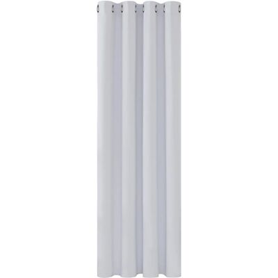 Cortina blackout térmica Deconovo cinza pérola - Thermal blackout curtain Cortina blackout térmica Deconovo cinza pérola - Thermal blackout curtain