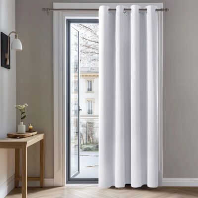 Deconovo Modèle - Rideaux occultants thermiques - 132x214 cm - Gris Perle Deconovo Modèle - Rideaux occultants thermiques - 132x214 cm - Gris Perle