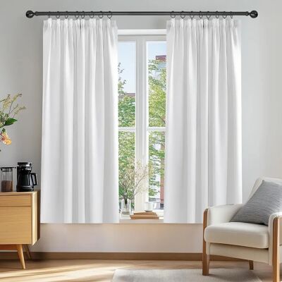 Cortinas Blackout Deconovo 117x138cm - Grigio Perla Cortinas Blackout Deconovo 117x138cm - Grigio Perla