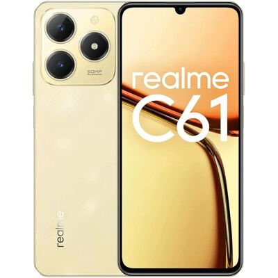 Realme C61 - Schermo 6,74" - 8GB RAM - 256GB - Oro - Android 14 Realme C61 - Schermo 6,74" - 8GB RAM - 256GB - Oro - Android 14