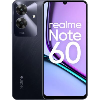 Realme Note 60 - 4GB RAM, 128GB Stockage, Noir, Écran 6,74" - Smartphone - Publicité Realme Note 60 - 4GB RAM, 128GB Stockage, Noir, Écran 6,74" - Smartphone - Publicité