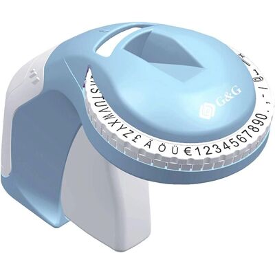 G&G GG-B90 Appareil de Gaufrage - 9mm, Bleu et Blanc G&G GG-B90 Appareil de Gaufrage - 9mm, Bleu et Blanc
