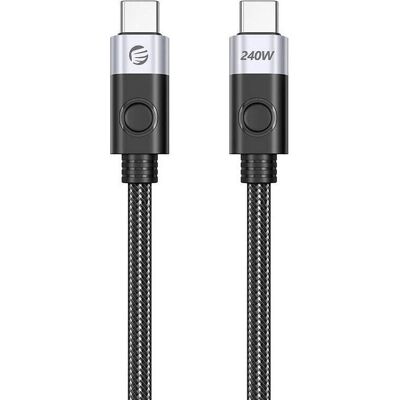 Orico USB-C 240W Hochgeschwindigkeits-Datenkabel - Schwarz Orico USB-C 240W Hochgeschwindigkeits-Datenkabel - Schwarz