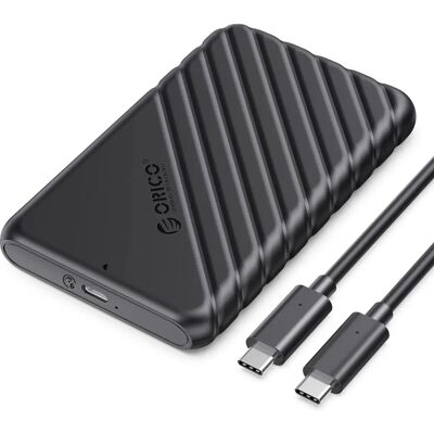 Orico 2,5" HDD SSD Pouzdro - USB-C 6Gbps - Černé Orico 2,5" HDD SSD Pouzdro - USB-C 6Gbps - Černé