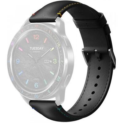 Xiaomi Regenbogen Smartwatch Armband - Verstellbares Lederband Xiaomi Regenbogen Smartwatch Armband - Verstellbares Lederband