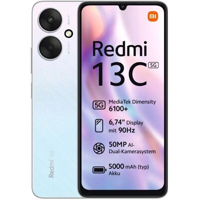 Xiaomi XIA Redmi 13C 5G - 128 GB Sternsilber Xiaomi XIA Redmi 13C 5G - 128 GB Sternsilber