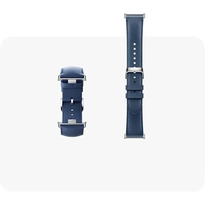 Bracelet en Cuir Xiaomi à Libération Rapide Bleu Port - Accessoires pour Montres Connectées Bracelet en Cuir Xiaomi à Libération Rapide Bleu Port - Accessoires pour Montres Connectées