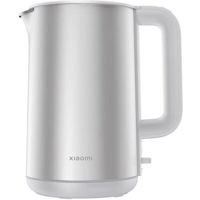 Hervidora Xiaomi - 1.7L, Doble Pared, Plata - Hervidor Eléctrico Hervidora Xiaomi - 1.7L, Doble Pared, Plata - Hervidor Eléctrico