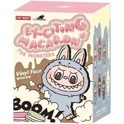 POP MART Labubu Macaron Emozionante - Figura da Collezione POP MART Labubu Macaron Emozionante - Figura da Collezione