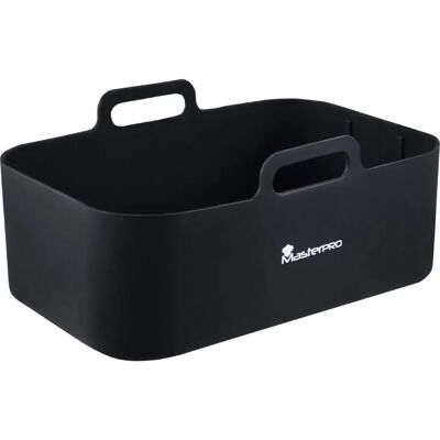 MasterPRO Stampo da Forno in Silicone Nero - Rettangolare, 12,7x19,5x7cm MasterPRO Stampo da Forno in Silicone Nero - Rettangolare, 12,7x19,5x7cm