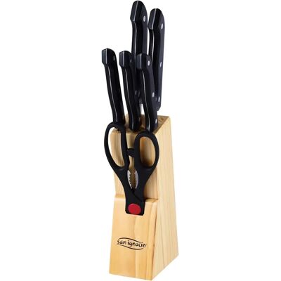 San Ignacio Dresde SG-4161 Küchenmesser-Set - 7 Stück San Ignacio Dresde SG-4161 Küchenmesser-Set - 7 Stück