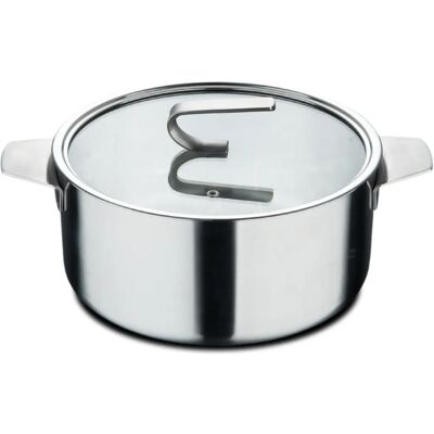MasterPRO BGMP-1667-MM Ensemble de Cuisine Argenté - 280mm, 9,2L, Professionnel MasterPRO BGMP-1667-MM Ensemble de Cuisine Argenté - 280mm, 9,2L, Professionnel