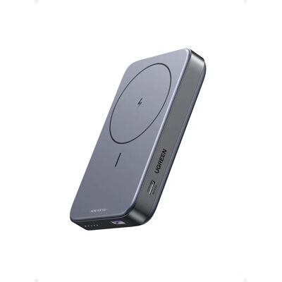 Ugreen Magnetisk Powerbank - 10000mAh Grå - Power Bank Ugreen Magnetisk Powerbank - 10000mAh Grå - Power Bank