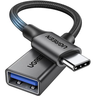 Ugreen USB-C to USB-A OTG Cable - Black Ugreen USB-C to USB-A OTG Cable - Black