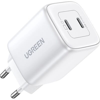 Ugreen 15327 Chargeur Rapide Blanc - Chargeur Ugreen 15327 Chargeur Rapide Blanc - Chargeur