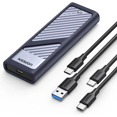 Gabinete SSD M.2 NVMe Ugreen - Compatível com 2230-2280 - 2TB Gabinete SSD M.2 NVMe Ugreen - Compatível com 2230-2280 - 2TB