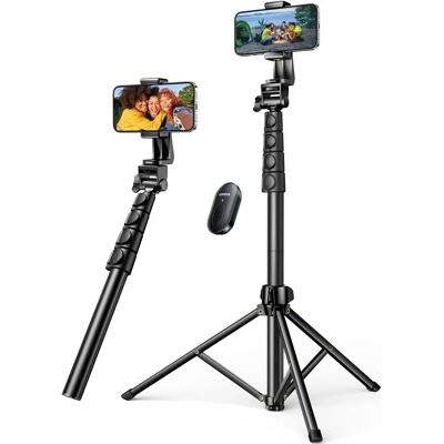 Ugreen Selfie Stick z Tripodem i Pilotem Bluetooth - 1,7m Ugreen Selfie Stick z Tripodem i Pilotem Bluetooth - 1,7m