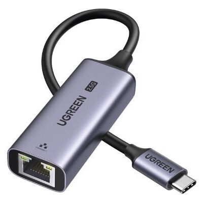 Ugreen USB-C na RJ45 2.5G Ethernet Adapter - Szary Ugreen USB-C na RJ45 2.5G Ethernet Adapter - Szary