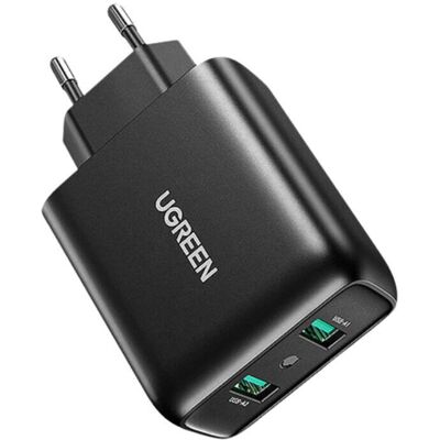 Ugreen Gyors Töltő - 2 USB-A - 36W - PD3.0 - Kompakt Áramforrás Ugreen Gyors Töltő - 2 USB-A - 36W - PD3.0 - Kompakt Áramforrás