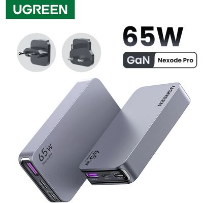 Ugreen Nexode Pro 65W Reiseadapter - Tragbarer Netzladegerät Ugreen Nexode Pro 65W Reiseadapter - Tragbarer Netzladegerät