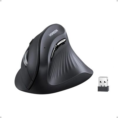 Souris UGREEN MU008 - Sans Fil, Ergonomique, Silencieuse, 2.4G & Bluetooth Souris UGREEN MU008 - Sans Fil, Ergonomique, Silencieuse, 2.4G & Bluetooth
