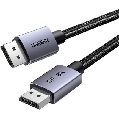 Câble DisplayPort 1.4 Ugreen 8K/60Hz 3m Noir - Câble Vidéo - Publicité Câble DisplayPort 1.4 Ugreen 8K/60Hz 3m Noir - Câble Vidéo - Publicité