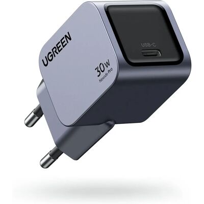 Ugreen Nexode Pro 30W Schnellladegerät - USB-C, GaN-Technologie Ugreen Nexode Pro 30W Schnellladegerät - USB-C, GaN-Technologie