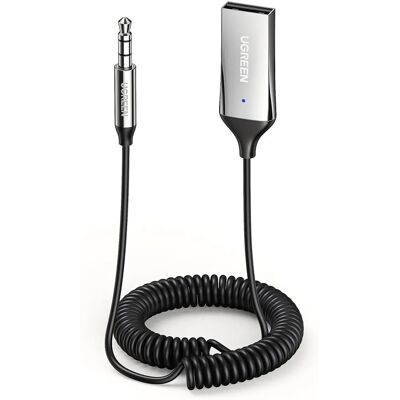 UGREEN - Receptor Bluetooth - Áudio do carro - 3.5mm USB UGREEN - Receptor Bluetooth - Áudio do carro - 3.5mm USB