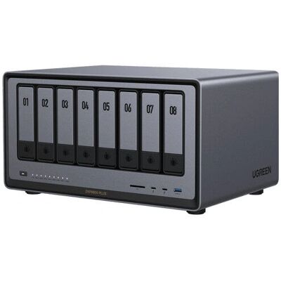 Ugreen NAS-Server - Intel i5, 8GB DDR5, 10 Laufwerke, RAID, 0TB Ugreen NAS-Server - Intel i5, 8GB DDR5, 10 Laufwerke, RAID, 0TB