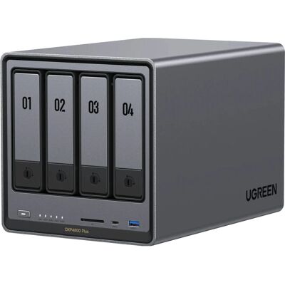 Ugreen NASync DXP4800 Plus - NAS de bureau Intel Pentium 8505 - Publicité Ugreen NASync DXP4800 Plus - NAS de bureau Intel Pentium 8505 - Publicité