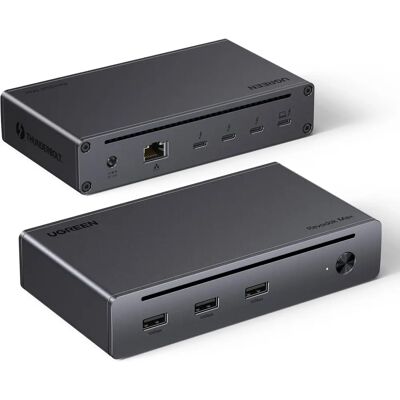 Ugreen Revodok Max 208 dokkolóállomás - Thunderbolt 4, USB, Ethernet Ugreen Revodok Max 208 dokkolóállomás - Thunderbolt 4, USB, Ethernet