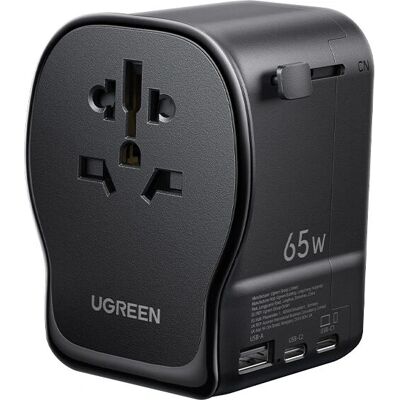 Ugreen 55001 Παγκόσμιος Ταξιδιωτικός Βάση - Γρήγορη Φόρτιση Πολυόργανων Ugreen 55001 Παγκόσμιος Ταξιδιωτικός Βάση - Γρήγορη Φόρτιση Πολυόργανων