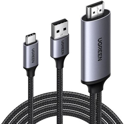 Ugreen CM773 - Adapter HDMI do USB-C - 4K 60Hz - 5V 1A Ugreen CM773 - Adapter HDMI do USB-C - 4K 60Hz - 5V 1A