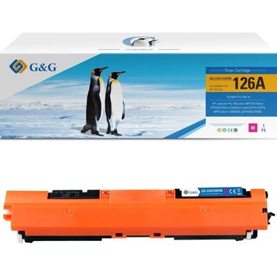 G&G - CE313A - Magenta - 1000S - Tonerpatrone G&G - CE313A - Magenta - 1000S - Tonerpatrone