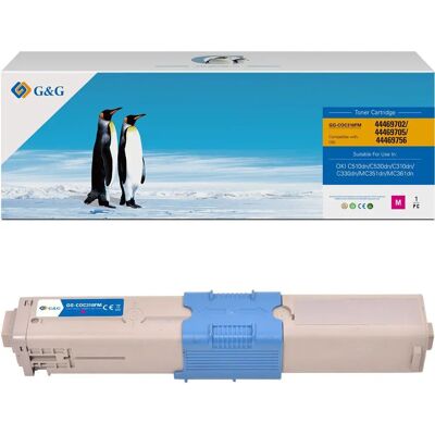 G&G - 19411 - Magenta - Cartouche de toner G&G - 19411 - Magenta - Cartouche de toner