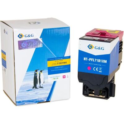 G&G - 17057 - Magenta - Kompatibel Lexmark - Tonerpatron G&G - 17057 - Magenta - Kompatibel Lexmark - Tonerpatron