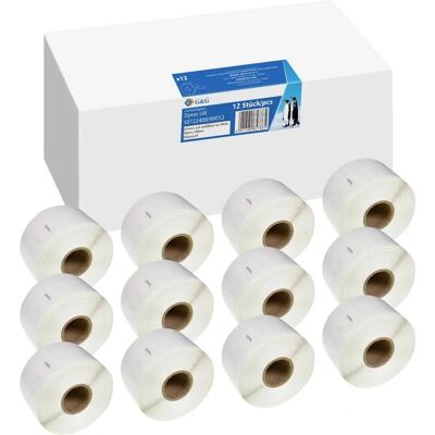 G&G Adressetiketten - 36x89mm 12 St. - Bürobedarf G&G Adressetiketten - 36x89mm 12 St. - Bürobedarf