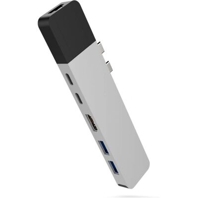 HYPER HyperDrive NET Station d'accueil - 7 Ports, HDMI, RJ45, USB-C - Publicité HYPER HyperDrive NET Station d'accueil - 7 Ports, HDMI, RJ45, USB-C - Publicité