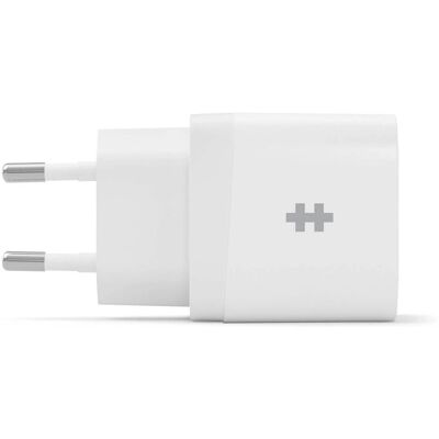 Kannettava laturi HYPER HJ205EU - 20W nopea lataus - USB-C & USB-A - Valkoinen Kannettava laturi HYPER HJ205EU - 20W nopea lataus - USB-C & USB-A - Valkoinen