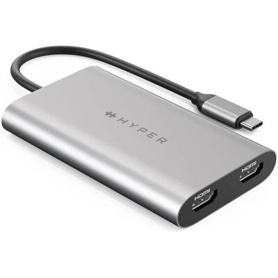 Targus HyperDrive Dual 4K HDMI Adapter - USB-grafikadapter Targus HyperDrive Dual 4K HDMI Adapter - USB-grafikadapter