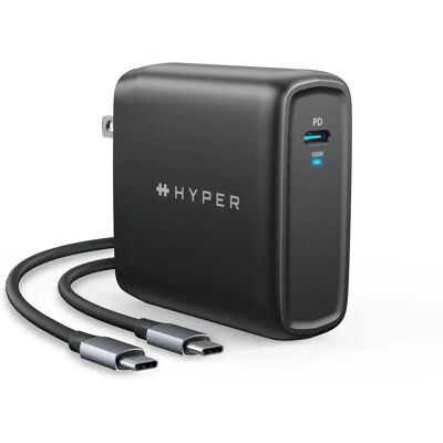 Targus HyperJuice 100W GaN Ladegerät - Schwarz, USB-C, Kompakt Targus HyperJuice 100W GaN Ladegerät - Schwarz, USB-C, Kompakt