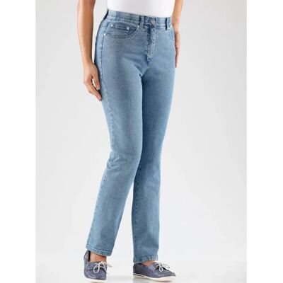 Casual Looks Blau Bleached 5-Pocket-Jeans - Jeans Casual Looks Blau Bleached 5-Pocket-Jeans - Jeans